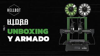 Hellbot Hidra - Unboxing y armado de impresora 3D