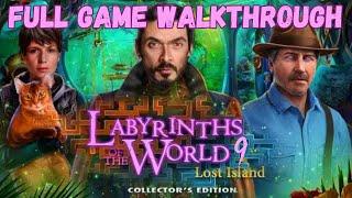 Labyrinths of the World 9 :  Lost Island FULL WALKTHROUGH