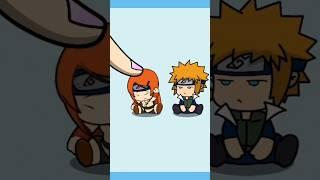 Naruto and Minato vs Finger  #naruto #minato #anime #ytshorts #animation #shorts