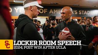 2024 USC Football: Lincoln Riley postgame speech (vs UCLA) [11/23/24]