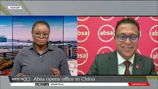 Company News | ABSA opens office in China: Anand Naidoo