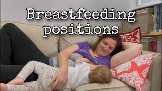 Breastfeeding positions