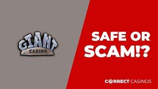 Giant Casino Review. Safe or Scam?
