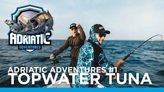 Adriatic Adventures #1 - Topwater Tuna - Tuna Frenzy on Savage Gear Mackstick and Casthacker