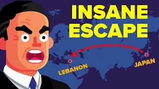 The Insane Escape of Nissan CEO Carlos Ghosn (From Japan To Lebanon)