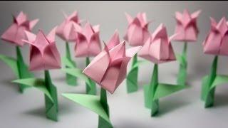 Origami Tulip