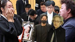 Korean stars lands for 3 days actress Kim Soo Mi's funeral: a series of veteran artists appear