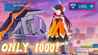 ONLY 1K!! HOW MUCH IS RUBY ASPIRANTS SKIN? | RUBY MECHA MAIDEN | Aspirants Event MLBB Phase 2