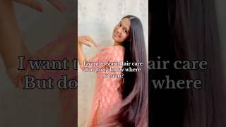 How to start Hair care routine | how to grow healthy long hair #shorts #haircare