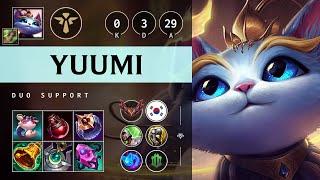 Yuumi Support vs Poppy - KR Grandmaster Patch 14.20