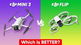 DJI Flip vs DJI Mini 3: Best Compact Drone for 2025?