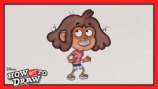 Disney Primos Cartoon Comes to Life! ️ | Tater | How NOT To Draw | @disneychannel