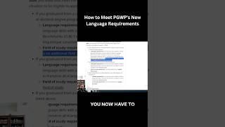 How to Meet PGWP’s New Language Requirements | The Visto Show