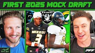 THE FIRST 2025 NFL DRAFT MOCK DRAFT | NFL Stock Exchange