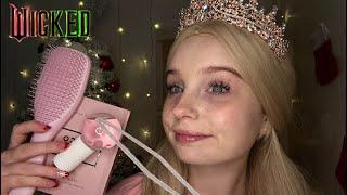 ASMR Glinda Gives You A Holiday Makeover! 🫧️ (layered sounds, hair brushing)