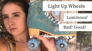 Light up Rollerskate Wheels | Budget Friendly - Luminous Wheel Alternative?