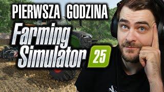 PREMIERA nowego Farminga. Pierwsza godzina gry, widać zmiany? - Farming Simulator 25