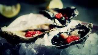 Oysters with Tobasco Granita by Alida Ryder