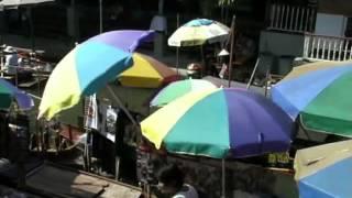 Mercato galleggiante di Damnoen Saduak in Thailandia by LV.mp4