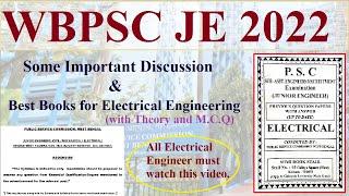 WBPSC JE 2022 | Best Electrical Books for Preparation | Important Discussion on Syllabus |