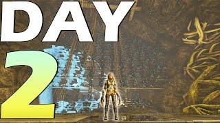 We Claimed A Overpowered Swamp Cave Day 2! | Ark PvP