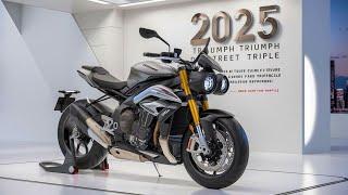 2025 Triumph Street Triple Unveiled: The Ultimate Street Fighter?"