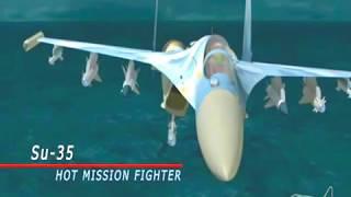 Sukhoi Knaaz - Su-35 Flanker-E Stealth Fighter Presentation & Basic Specs [480p]