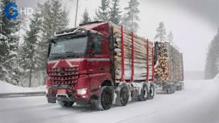 Why Are FINNISH LOGGING TRUCKS the MOST ADVANCED in the WORLD? ▶ Mercedes Benz, Scania, Volvo