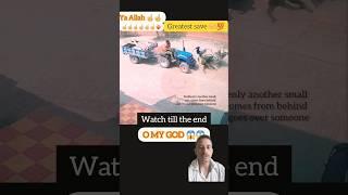 realaccident | road accident | greatest save | bhagwan | alla | #viral  | #shorts  | #youtubeshorts