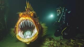 Scariest Deep Sea Creatures Caught On Camera by Submarines - Part 2