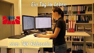 Ein Arbeitstag im Leben einer TWK-Referentin