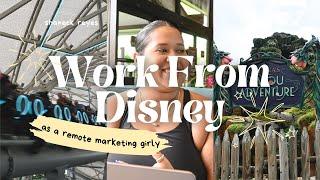 The Most Chaotic Work From Disney Day! Working from Disney's Magic Kingdom Park and Hotels 2024 