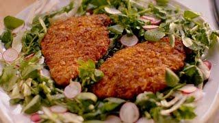 Crunchy chicken cutlets recipe - Simply Nigella: Episode 2 - BBC