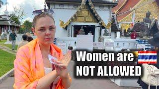 Why Women are NOT allowed in some Temples in Thailand? Monk Talk | Wat Chedi Luang