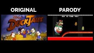 LOKMAN: DuckTales and DuckBros Theme Side By Side