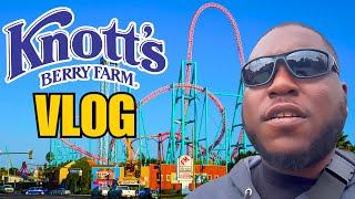 I Get Flagged For Fraud At Knott's Berry Farm | California Coaster Travel Vlog Day 3