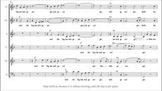 Rheinberger | Abendlied [1855; Motet á 6; The Cambridge Singers]