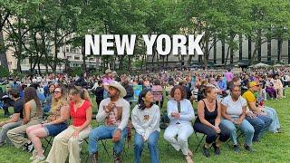 New York City LIVE Manhattan Bryant Park Musical Chair 2025 (June 2, 2025)
