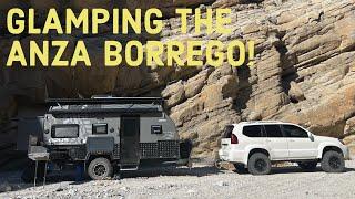 OPUS 15 in the ANZA BORREGO Desert // Campsite Walk-Around