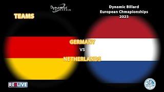LASZKOWSKI Dennis vs VAN DEN BERG Nick TEAMS MEN Dynamic Billard European Championships Men 2023