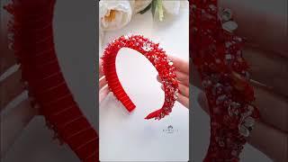 Люблю делать Ободки  и тебя могу научить  Мк в моей группе ВК 🪡 #ободоксвоимируками #ободок #брошь