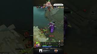pudge kill void spirit mid battle #dota2 #pudge