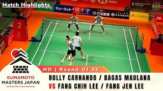 R32 - Japan Masters 2024 | Carnando/Maulana (INA) vs Lee/Lee (TPE)