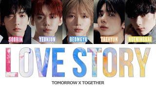 Love Story -TXT（투모로우바이투게더）- 日本語字幕 和訳 歌詞 カナルビ パート分け