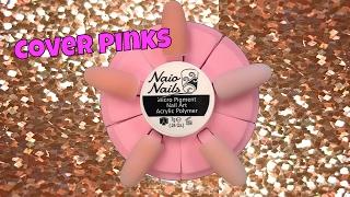 Naio Nails Foundation Acrylic Cover Powders.