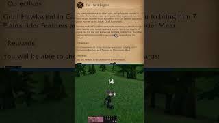 Classic World of Warcraft Horde Quest #1 The Hunt Begins #gaming # wow