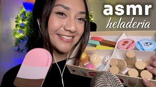 ASMR EN ESPAÑOL / ROLEPLAY DE HELADERÍA para DORMIR PROFUNDAMENTE