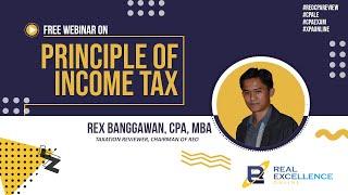 Principle Of Income Tax