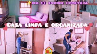 dia de faxina completa | limpeza e organização |rotina de dona de casa |faxina detalhada