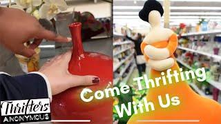 Come thrifting with US| Part 2| Home & Knick Knack Furniture|#ThriftersAnonymous